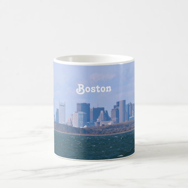 Boston Skyline Coffee Mug (Center)