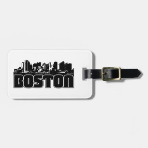Boston Skyline Luggage Tag
