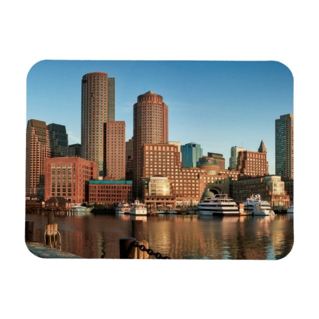 Boston skyline magnet (Horizontal)
