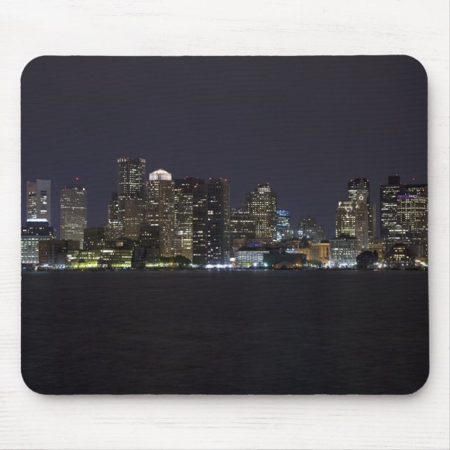 Boston Skyline Mouse Mat (Front)