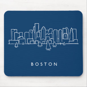 Boston Skyline Mouse Mat