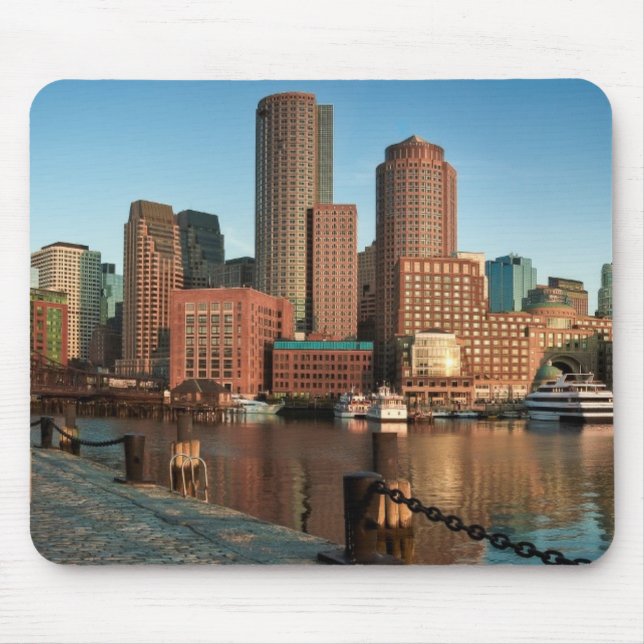 Boston skyline mouse mat (Front)