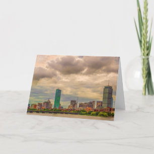 Boston Skyline Note Cards