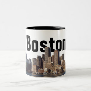 Boston Skyline on a cup