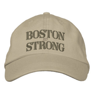 Boston Strong 617 Embroidered Hat