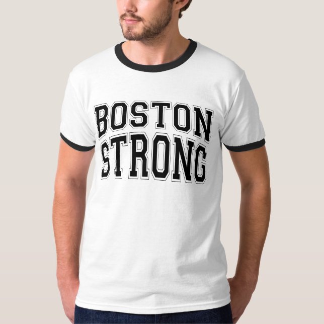 Boston Strong Apparel T-Shirt (Front)