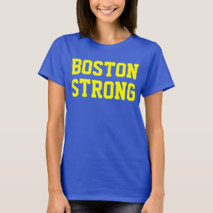Boston strong blue yellow T-Shirt