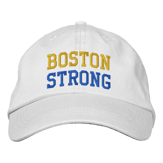 Boston Strong Embroidered Hat (Front)