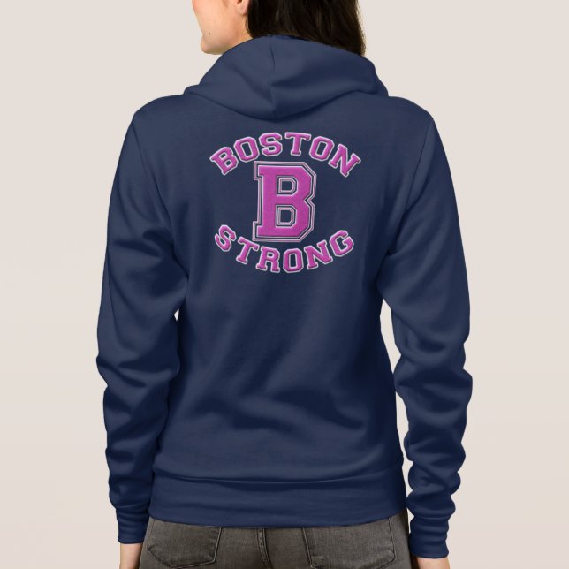 BOSTON STRONG HOODIE (Back)