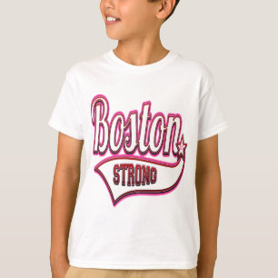Boston Strong in Pink T-Shirt