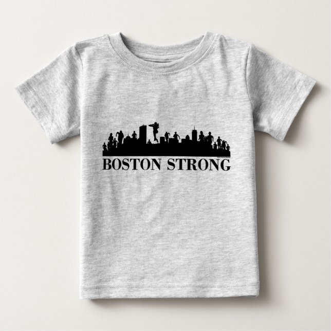 Boston Strong Pride Baby T-Shirt (Front)
