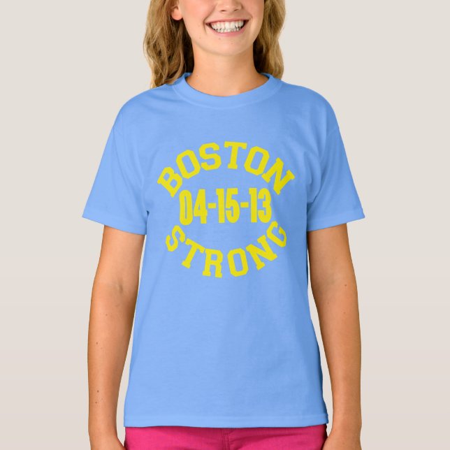 Boston Strong Remembers T-Shirt (Front)