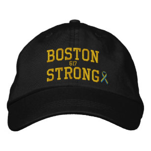 Boston Strong Ribbon Edition Embroidered Hat