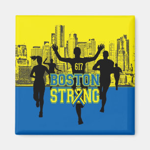 Boston Strong Spirit Silhouettes Magnet