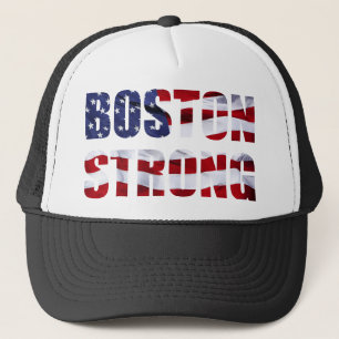 BOSTON STRONG TRUCKER HAT