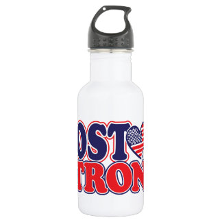 Boston Strong With Amricah Heart 532 Ml Water Bottle