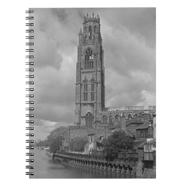 Boston Stump and River Welland, Lincolnshire Notebook (Front)