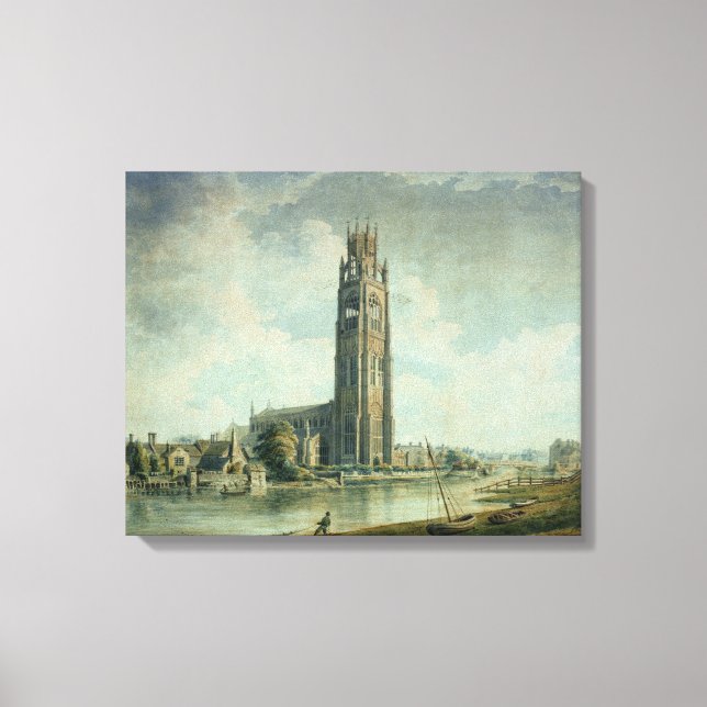 Boston Stump: view from the South-west Canvas Print (Front)