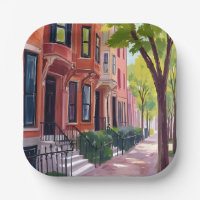 Boston Summer | Massachusetts Brownstones