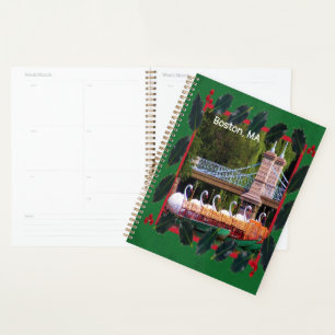 Boston Swan Boats - Happy Holidays Planner
