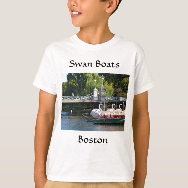 Boston Swan Boats T-Shirt (Front)