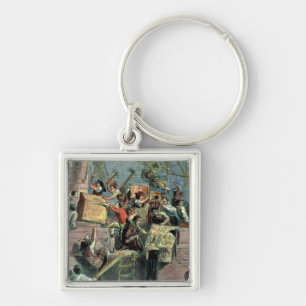 Boston Tea Party, 16th December 1773 Key Ring
