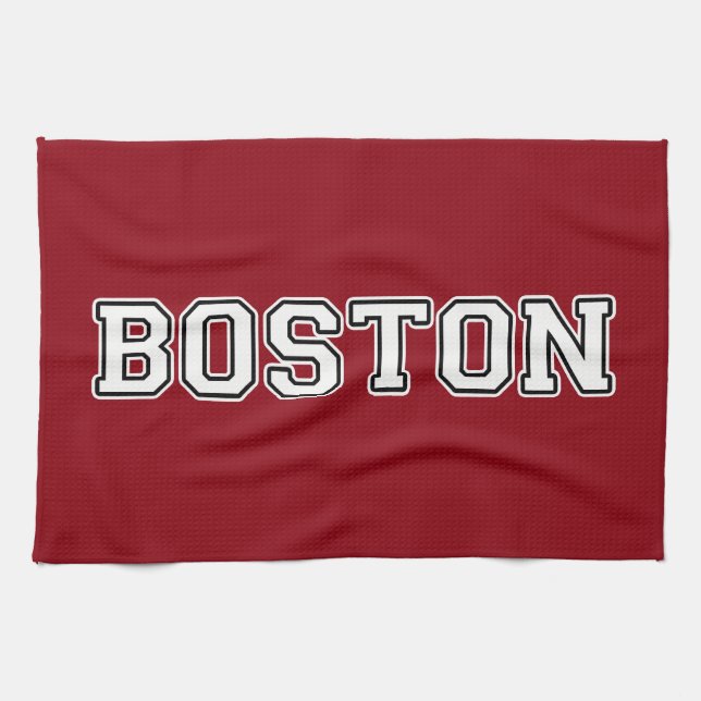 Boston Tea Towel (Horizontal)