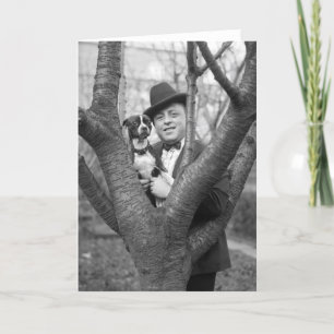 Boston Terrier, 1920s Card