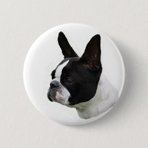 Boston Terrier 6 Cm Round Badge