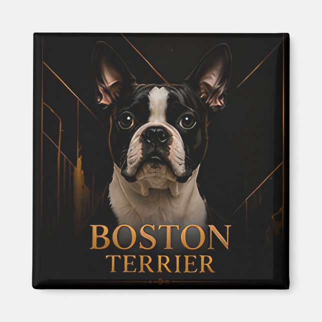 Boston Terrier American Classic Collection Magnet (Front)