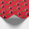 Boston Terrier Antler Christmas Wrapping Paper