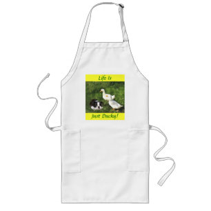 Boston Terrier Apron Ducks