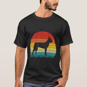 Boston Terrier Art  Boston Terrier Love  Boston Te T-Shirt