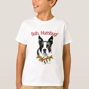 Boston Terrier Bah Humbug T-Shirt