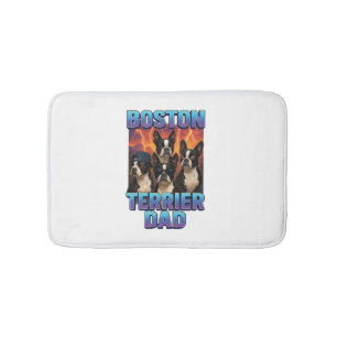 Boston Terrier Bath Mat