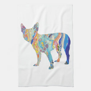 Boston Terrier, Boston Terrier Tea Towel