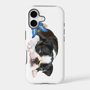Boston Terrier Bumble Bee Art