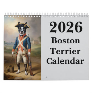 Boston Terrier Calendar