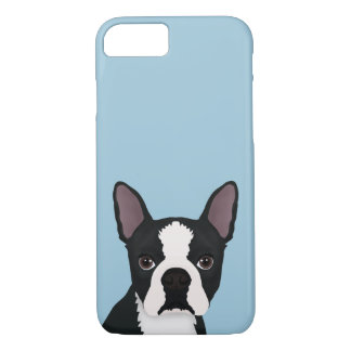 boston terrier cartoon iPhone 8/7 case