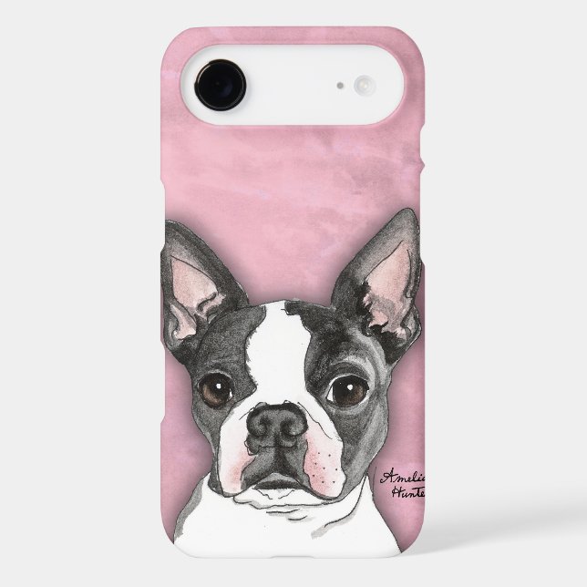 Boston Terrier Case-Mate iPhone Case (Back)
