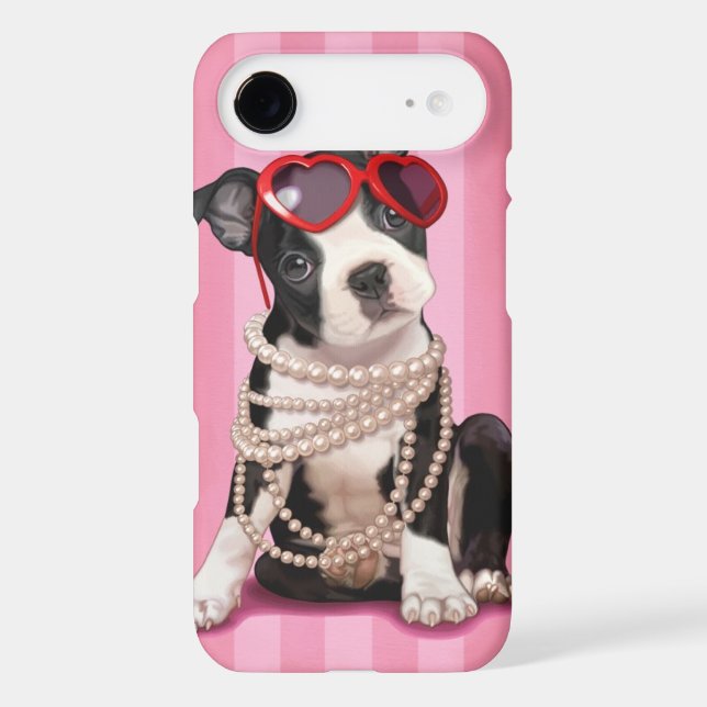 Boston Terrier Case-Mate iPhone Case (Back)