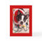 Boston Terrier Christmas Lights Santa Greeting Car