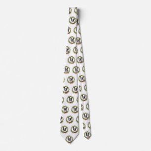 Boston Terrier Christmas Wreath Festive Pup Tie