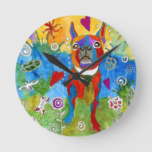 Boston Terrier Clock (You can Customise)