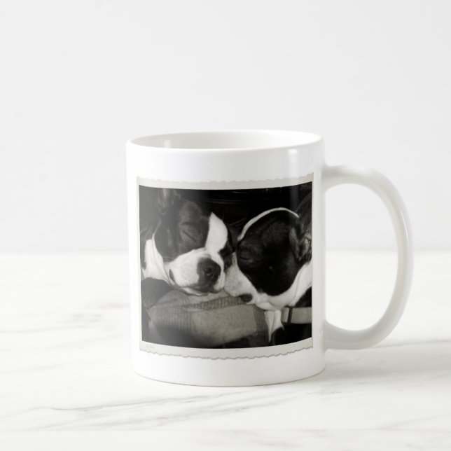 Boston terrier coffee mug (Right)