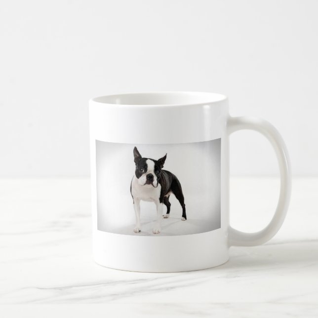 Boston Terrier Coffee Mug (Right)