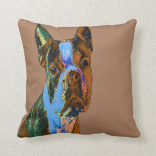 Boston Terrier Cushion