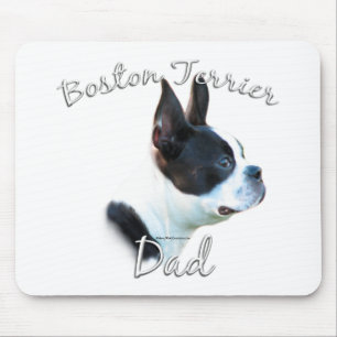 Boston Terrier Dad 2 Mouse Mat