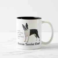 Boston Terrier Dad Mug