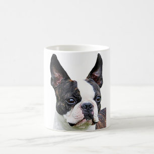 "Boston terrier" design mugs